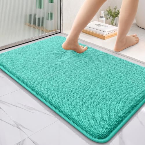 OLANLY Thick Memory Foam Bathroom Rugs 36x24, Soft Absorbent Bath Mat by OLANLY