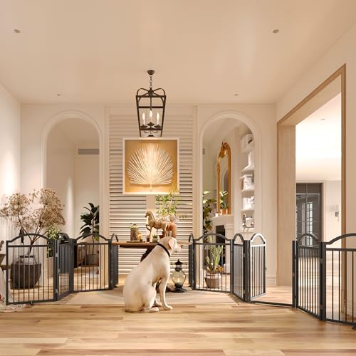BHG Metal No-Assembly Freestanding Dog Gate - Image 2