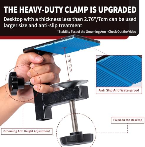 Dog Grooming Table Arm with Hammock - Image 3