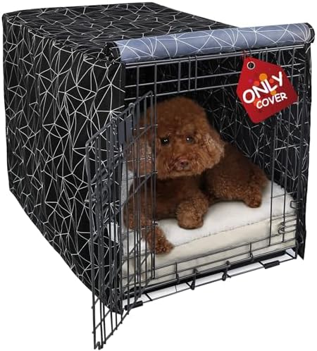 Explore Land Pattern Dog Crate Cover, 36 Inches by ExploreLand