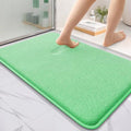 OLANLY Thick Memory Foam Bathroom Rug 36x24, Absorbent Bath Mat, Mint Green by OLANLY