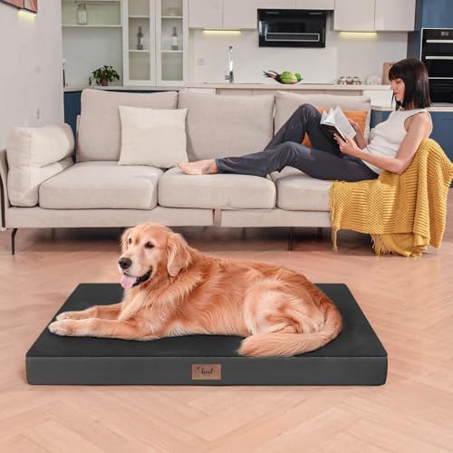 Waterproof Orthopedic Dog Crate Bed - Image 5