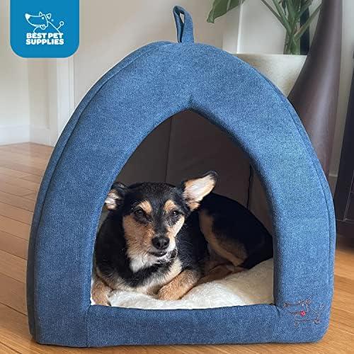 Best Pet Supplies Cat Bed for Indoor Cat, Domed Tent House - Image 5