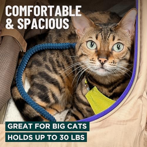 OutdoorBengal Zeppelin™ Airline Approved Cat Carrier Large Soft - Image 4