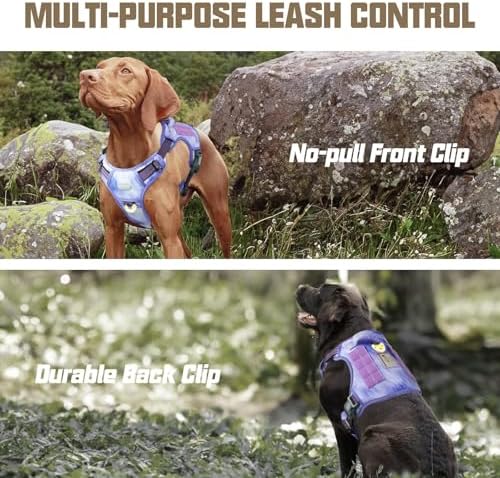 AUROTH Tactical Dog Harness for Large Dogs, Heavy Duty No Pull Pet Vest - Image 4