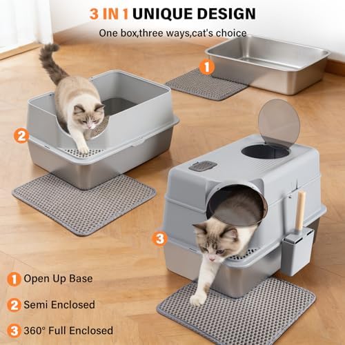 Stainless Steel Litter Box - Image 6