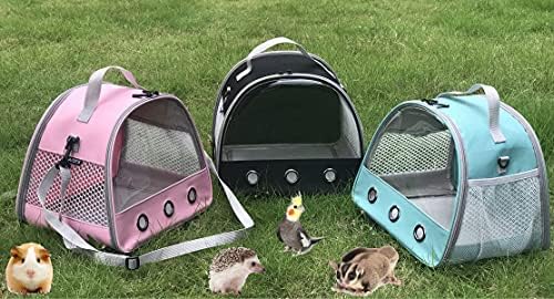 Guinea Pig Carrier, Small Animal Bird Rabbit Turtle Carrier Bag, African - Image 5
