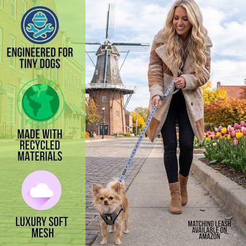 EcoBark Step in Dog Harness Reflective Soft Ultra Padded Mesh Dog Harnesses - Image 2