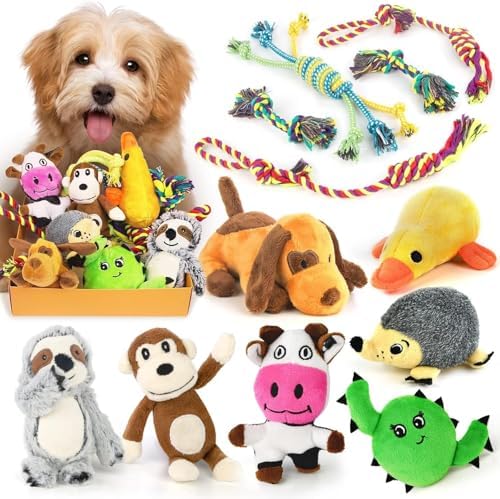 LEGEND SANDY Puppy Toys, Squeaky Dog Toys by LEGENDSANDY