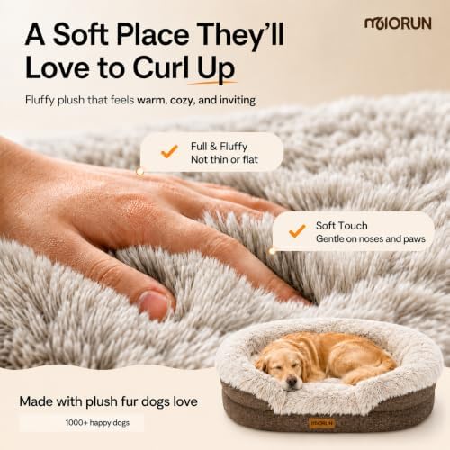 Miorun Fluffy Orthopedic Dog Beds Large Sized Dog - Image 5