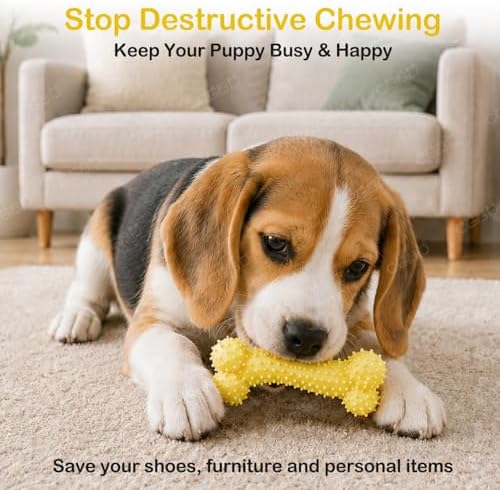 Puppy Toys, 6 Pack Dog Chew Toys, Teething Toys - Image 3