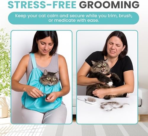PurrFect Pouch The Original AS SEEN ON TV. The Comfy Cat Carrier Sling & - Image 6