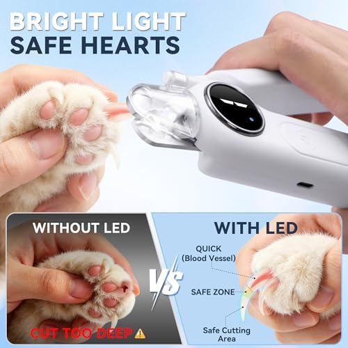 2-in-1 Quiet Electric Pet Nail Clipper & Grinder - Image 3