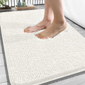 OLANLY Bathroom Rugs 34x21, Extra Soft Absorbent Chenille Bath Rugs by OLANLY