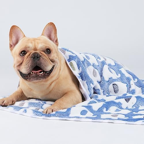 Luciphia 3 Pack Cute Dog Blankets Soft Fleece - Image 5