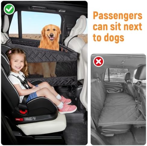 YJGF Large Dog Car Seat Large Size Dog, Pet Car Seat Cover - Image 3