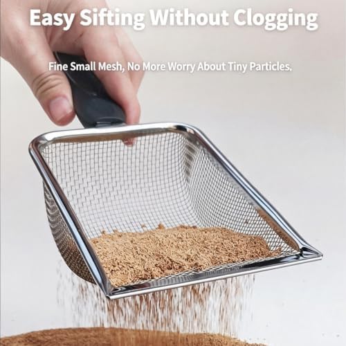 3PCS Cat Litter Scoop, Mesh Kitty Litter Scooper - Image 6