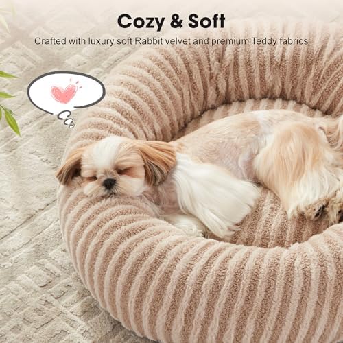 MIXJOY Dog Bed Medium Size Dogs, Washable Medium Dogs Bed - Image 3