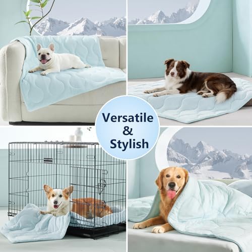 MIXJOY Cooling Blanket for Medium Dogs Breathable, Dual-Sided - Image 6
