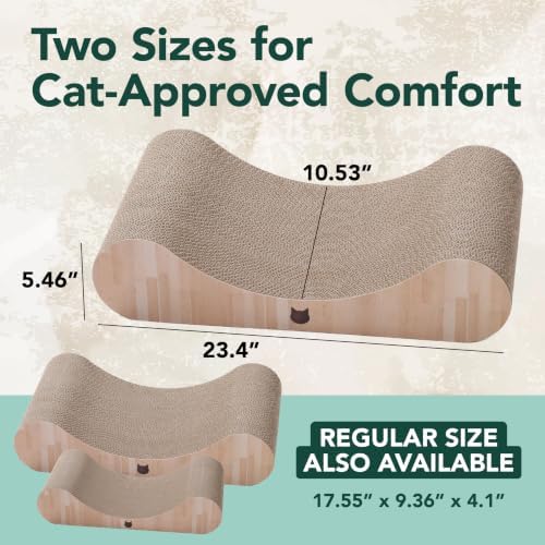 Necoichi Cardboard Cat Scratcher Bed - Image 5
