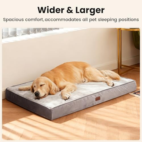 OhGeni Orthopedic Waterproof Large Dog Bed, Memory Foam, 44 inch-XXL - Image 4