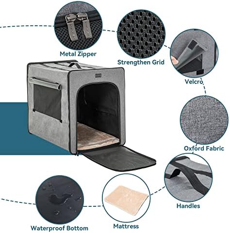 PETSFIT Dog Travel Crate, Soft Dog Crate - Image 3