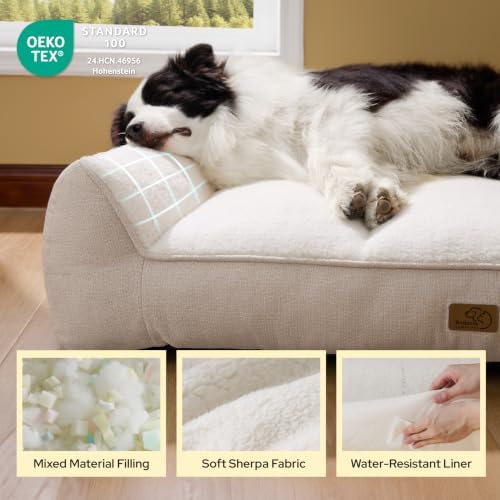 Bedsure SupportMax® Extra Thick Orthopedic XL Dog Beds Large Sized Dog - Image 5