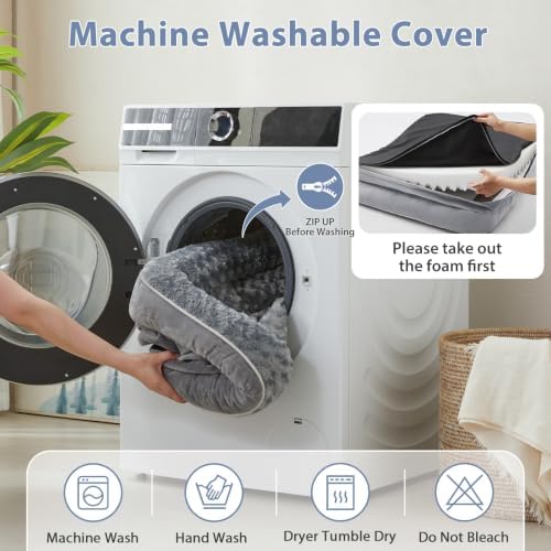 BFPETHOME Orthopedic Washable Dog Bed, Sleeping Couch - Image 5