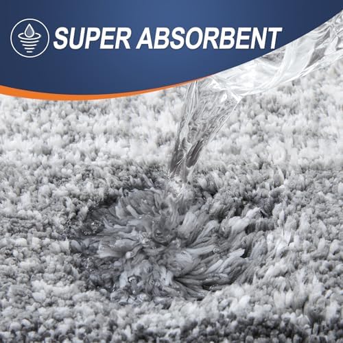 OLANLY Bathroom Runner Rug 44x24, Extra Soft Absorbent Microfiber Bath Rugs - Image 3