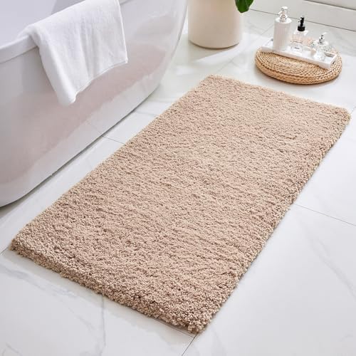 ILANGO Bathroom Rugs 60" × 24", Extra Soft Absorbent Microfiber Bath Rugs by ILANGO