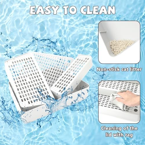 Adjustable 3-Step Cat Ramp for Litter Box, Litter Trapper - Image 6
