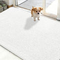 OLANLY Dog Door Mat for Muddy Paws 48x30, Super Absorbent Chenille Mud Mat by OLANLY