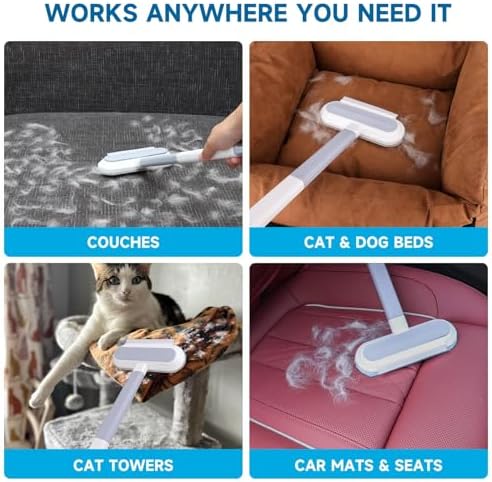 Pet Hair Remover for Furniture, 17.7Inch Reusable Lint Brush for Dog Cat Hair - Image 5