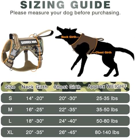 WINSEE Tactical Dog Harness, No Pull Dog Harness - Image 6