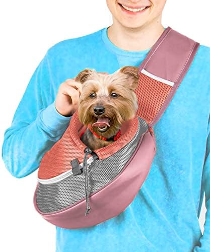 Cuddlissimo Small Dog Sling Carrier, Pet Cat Sling, Puppy Pouch by Cuddlissimo