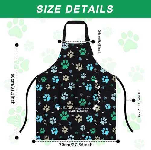 Dog Grooming Water-repellent Apron - Image 2
