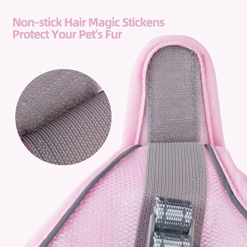Solmoony Sparkly XS Dog Harness and Leash Set, Step in Soft Light Puppy Vest - Image 5