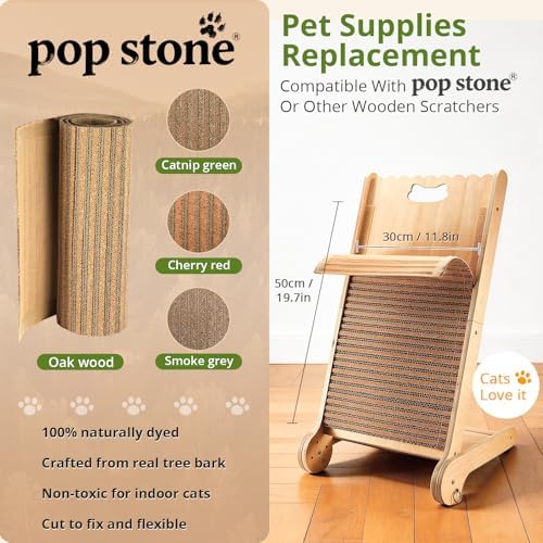 Natural Cork Cat Scratcher Mat - Image 3