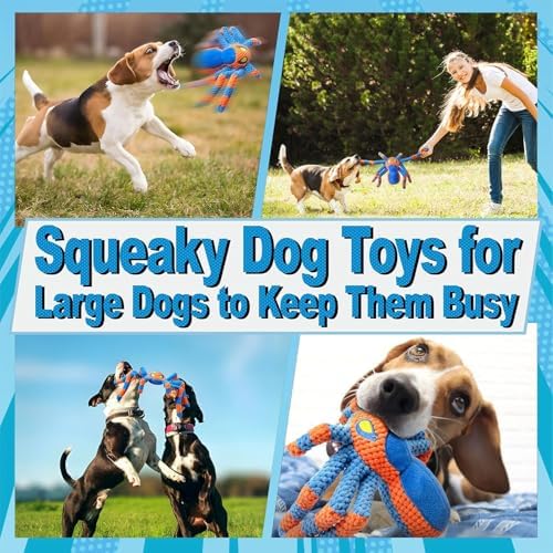 LEGEND SANDY Squeaky Dog Toys- Plush Dog Toys - Image 5