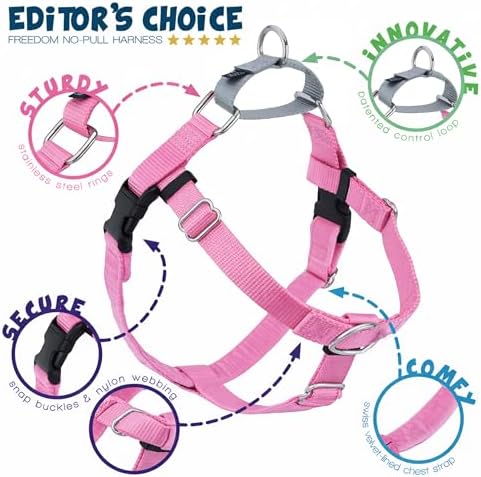 2 Hounds Design Freedom No Pull Dog Harness, 1 inch XL - Image 4