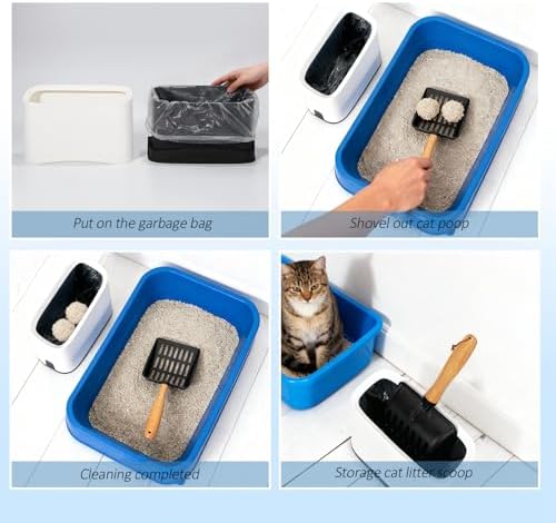Cat Litter Scoop, Metal Litter Scoop, Short - Image 5
