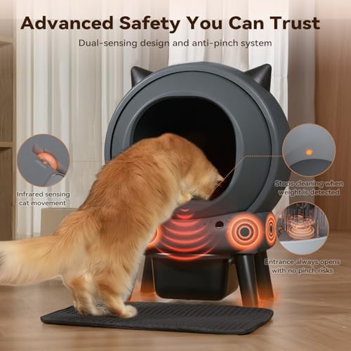 Automatic Litter Box, ZHMZ E2 Self Cleaning Litter Box - Image 2