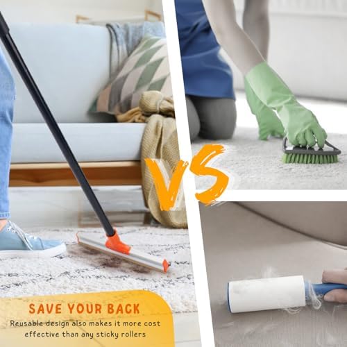 Carpet Rake for Pet Hair Removal - Image 5