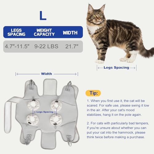 Supet Cat Grooming Hammock Harness - Image 5