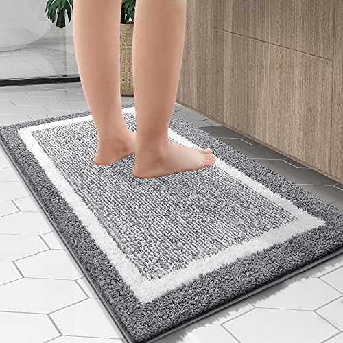 OLANLY Bathroom Runner Rugs 47x24, Long Bath Mats - Image 6