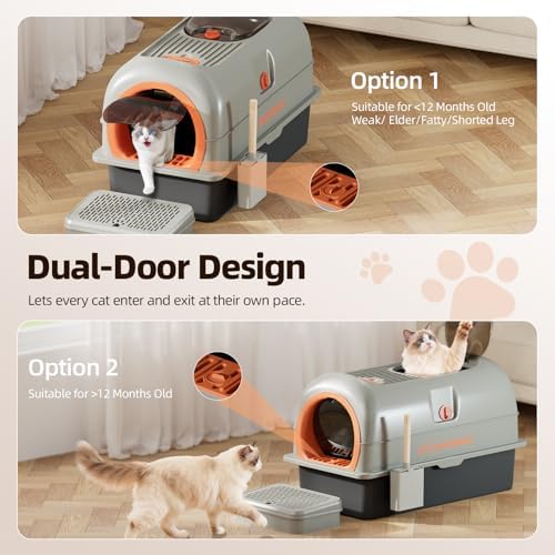 EchoSmile Stainless Steel Cat Litter Box - Image 4