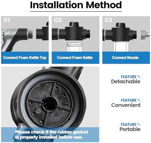 High Pressure Garden hose Nozzle, Hose Sprayer - Image 5