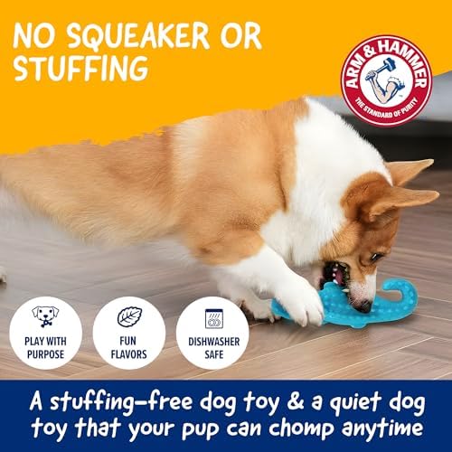Arm & Hammer Nubbies Gator Dog Dental Chew Toy, Mint Flavor - Image 6
