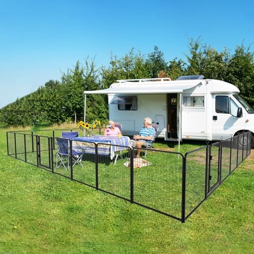 Kfvigoho Dog Playpen Outdoor Extra Wide 24 Panels Heavy Duty Dog Fence 32" - Image 2