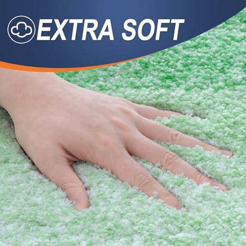OLANLY Bathroom Runner Rug 44x24, Extra Soft Absorbent Microfiber Bath Rugs - Image 2